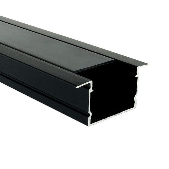 Профіль алюмінієвий BIOM врізний ЛПВ20 20х30 анодований, (палка 2м), м | Зображення 1