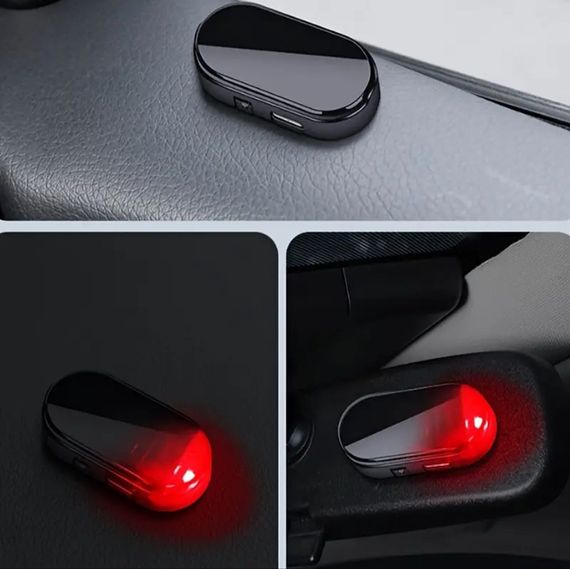 Автомобільна, протиугінна імітація сигналізації. Бездротова на сонячній енергії | Зображення 3