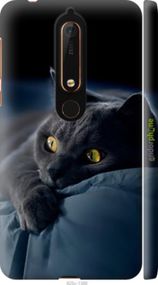 Чохол на Nokia 6.1 Димчастий кіт "825m-1628-2448"