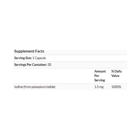 Микроэлемент Йод Dr. Mercola Iodine 1,5 mg 30 Caps MCL-01614 | Зображення 2