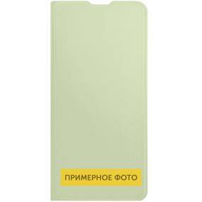 Шкіряний чохол-книжка GETMAN Elegant (PU) для TECNO Spark 8C Штучна шкіра, Слот для візитки, Зелений М'ятний, Штучна шкіра, Слот для візитки