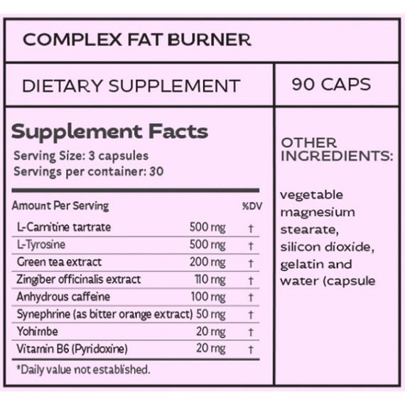 Комплекс для зниження ваги LOK Nutrition My Figure 90 Caps | Зображення 1