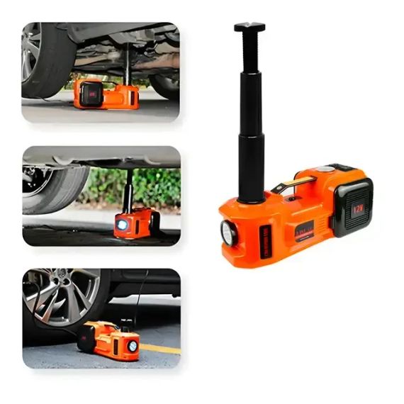 Набір  електродомкрат+компресор+ліхтар до 5 тонн потужність 180w ZSY03-X 12V | Зображення 3