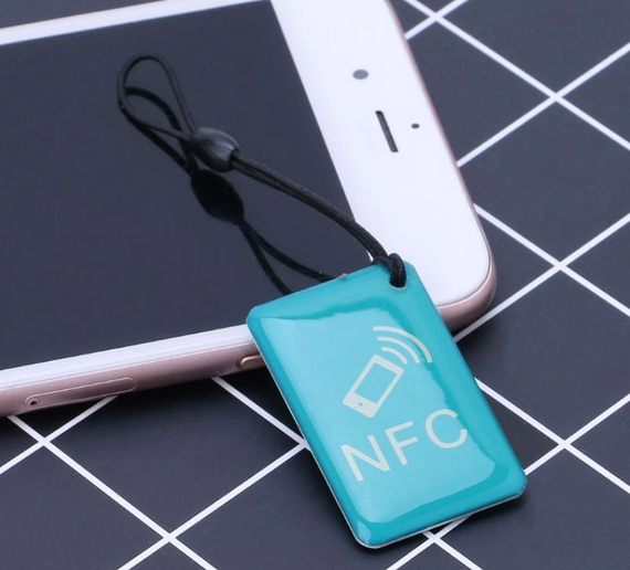 NFC метка брелок Primo NTAG213 - Blue | Зображення 2