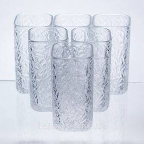 Набір склянок для напоїв Matrix Glass 6 штук по 245 мл HP-17-46