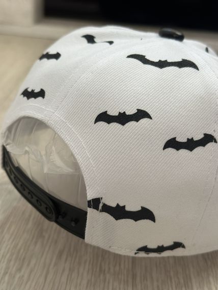 Кепка детская (Snapback) снепбек Чорно-білий Бетмен Batman 50-54р (2238) | Зображення 4