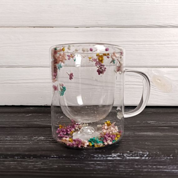 Чашка VT-6101-350 з подвійним дном Мавка 300мл VITTORA | Зображення 1