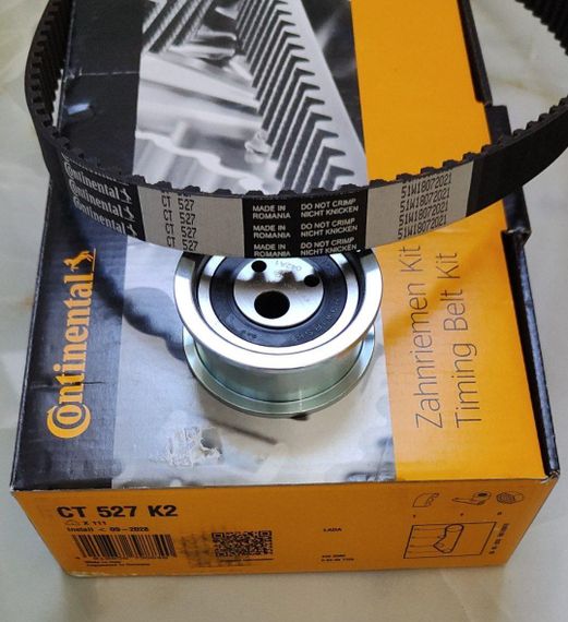 Комплект ГРМ (ремінь та ролик) ВАЗ 2108, 2109, 21099, 2113, 2114, 2115 8 клап. мотор (111зуб) Contitech