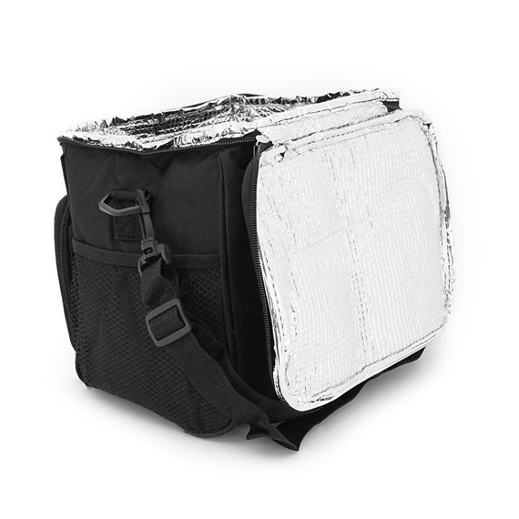 Термосумка TG29/Bk алюминиевая термоизоляция,ткань,(220х260х180мм),Black | Зображення 2
