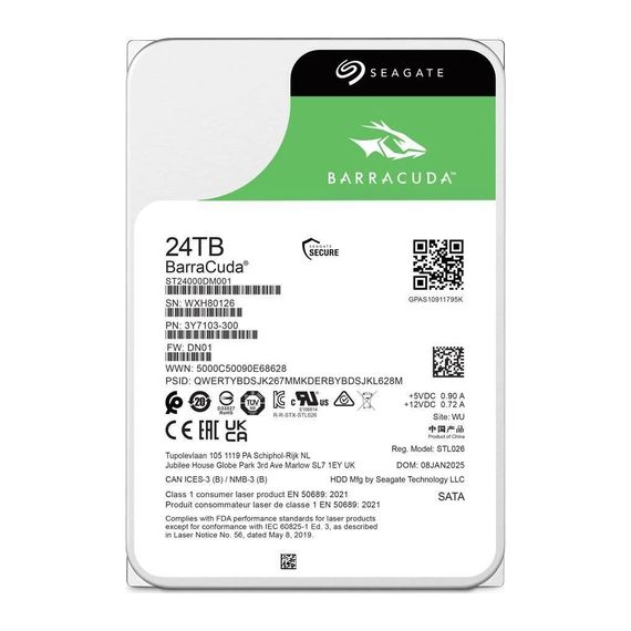 Жорсткий диск 3.5" 24TB Seagate (ST24000DM001) | Зображення 3