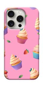 Чохол з картинкою Капкейки для Apple iPhone 16 Pro (6.3")