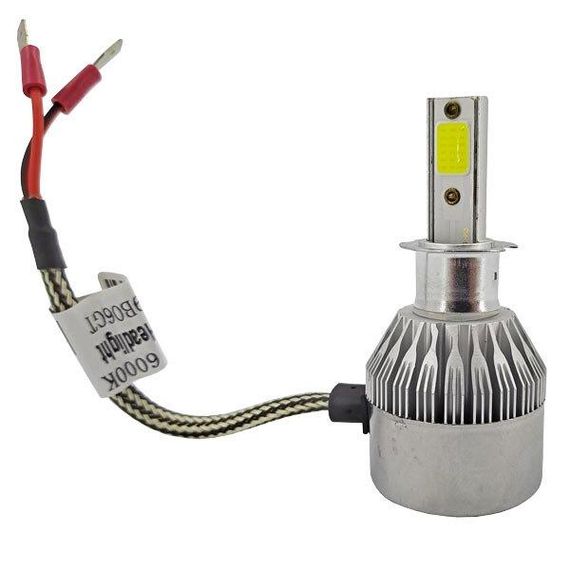 Комплект LED ламп C6 HeadLight H3 12v COB | Зображення 2