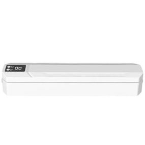 Вакууматор автоматичний пакувальник з дисплеєм 1039 Білий