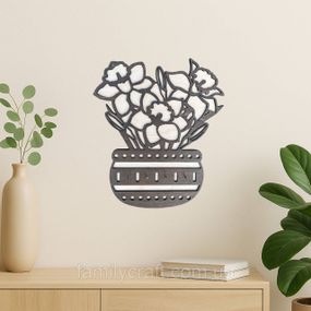 Настенная ключница из дерева Деревянный органайзер для ключей Держатель для хранения Персонализация