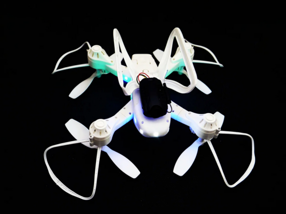 Квадрокоптер QY66-R2A/R02 WiFi с камерой, дрон на радиоуправлении с камерой и подсветкой | Зображення 2