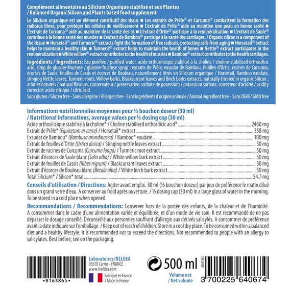 Смесь экстрактов INELDEA SANTE NATURELLE SILIBIOL® 500 ml /16 servings/ Raspberry Lemon | Зображення 1