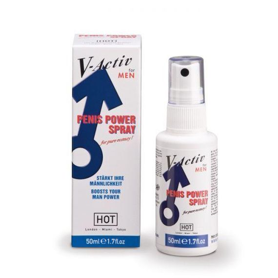 Спрей збудливий для чоловіків HOT V-Activ, 50 мл Sex Aura