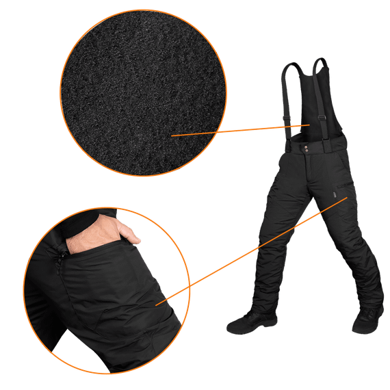 Зимові штани Patrol Nylon Taslan Чорні (7357), M | Зображення 3
