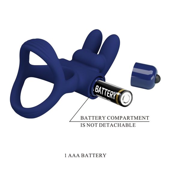 Эрекционное кольцо Pretty Love - Powerful ring, 10 vibration functions, BI-210320 sexstyle | Зображення 18