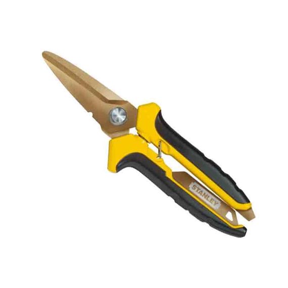 Ножиці по металу Stanley універсальні лезо 60 мм 200 мм STHT0-14103