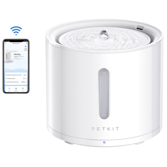 Смарт-поилка для собак и котов Petkit Eversweet Solo 2 Smart Pet Drinking Fountain, 2 л, белый | Зображення 1