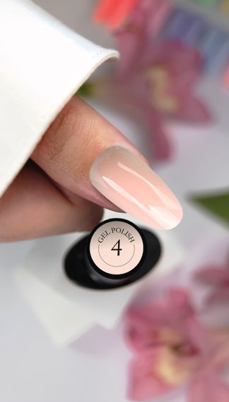 Гель-лак Crooz 04 (бежево-пастельный) 8мл | Зображення 3