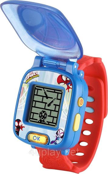 Человек-паук Интерактивные детские часы со Спайдерменом Оригинал VTech Spider-Man Spidey Learning Watch | Зображення 3