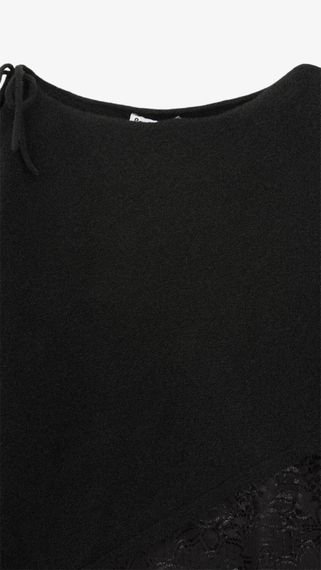 Джемпер однотонний жіночий Pomella 2661 One Size Чорний shop (2000999492754) | Зображення 1