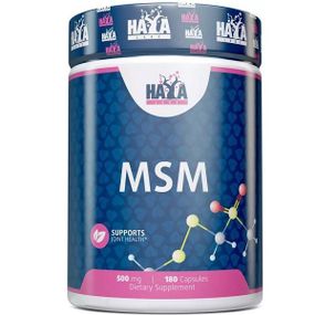 Препарат для суставов и связок Haya Labs MSM 500 mg 180 Caps