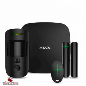 Комплект охранной сигнализации AJAX STARTERKIT CAM BLACK