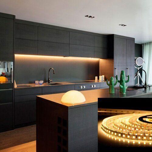 Світлодіодна стрічка OEM ST-12-2835-60-WW-20-V2 тепла біла, негерметична, 1м | Зображення 1