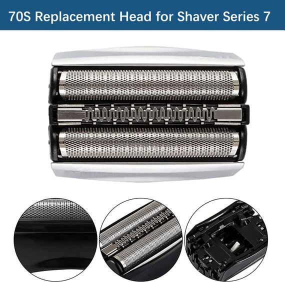 Змінна насадка для бритви Braun Series 7 70S леза для бритви, підходять 720, 750CC, 760CC, 765CC, 790CC, 799 | Зображення 1