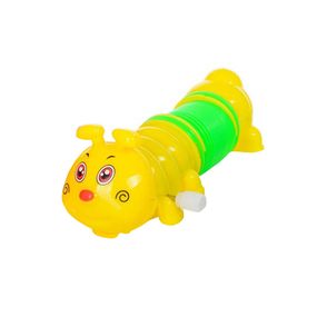 Детская заводная игрушка "Гусеница" LY2018C(Yellow) с пружинкой