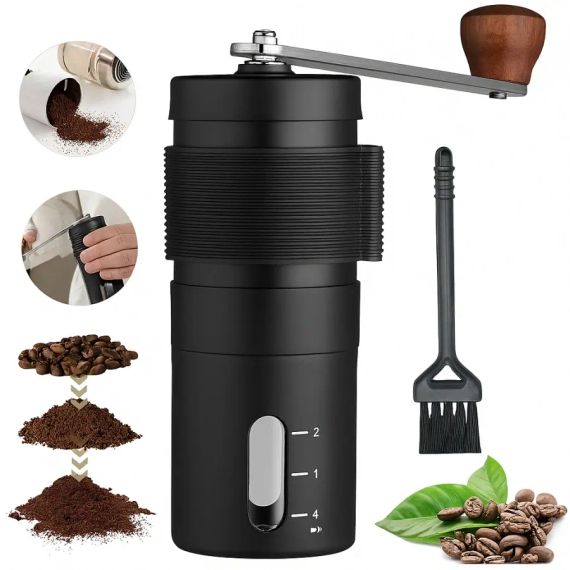 Кофемолка для кофейных зерен с керамическими жерновами Coffee GrinderAND LY-957