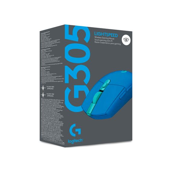 Мишка Logitech G305 Lightspeed Blue (910-006014) | Зображення 9