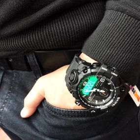 Наручні годинники на подарунок військовим SKMEI, Смарт-годинники для військових операцій KV-10