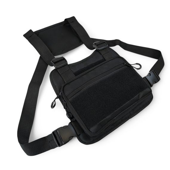 Тактична сумка несесер, Сумка нагрудна водонепроникна Чоловіча тактична з кордури VJ-87 | Зображення 8