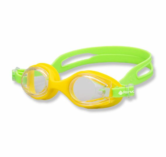 Дитячі окуляри для плавання Renvo Apure Anti-fog JR Жовтий Салатовий OSFM (1SG100-1108)