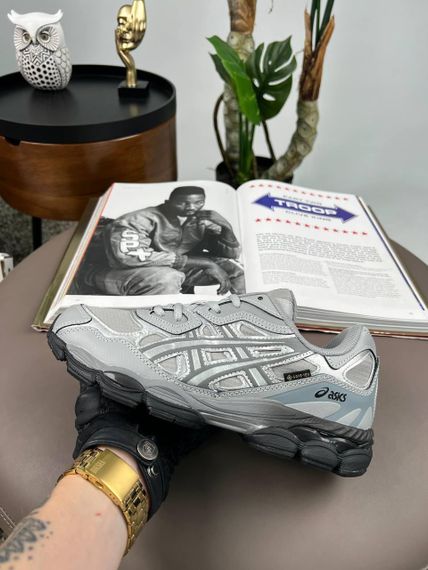 Мужские кроссовки ASICS Gel-NYC Gore-Tex Light Grey Black (термо) , Вьетнам 42 26.5 | Зображення 4
