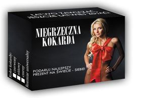Подарункова стрічка PREZENTYNA Niegrzeczna Kokarda – червона sexstyle