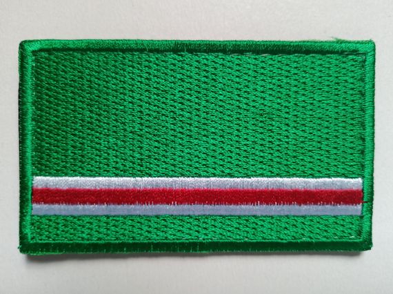 Шеврон флажок Ичкерии (8.5х5см)