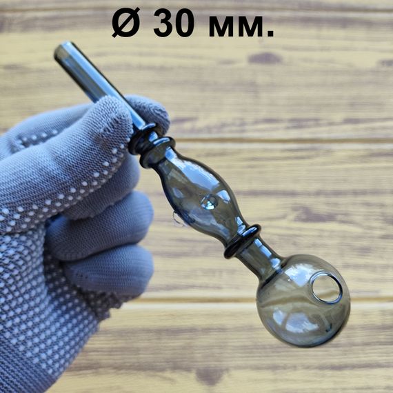 Стеклянная трубка Simple Oil Black