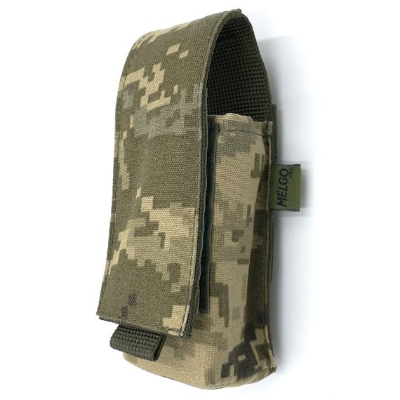 Подсумок под турникет закрытый IRR Cordura 500 D Пиксель MM-14 (olive) Molle