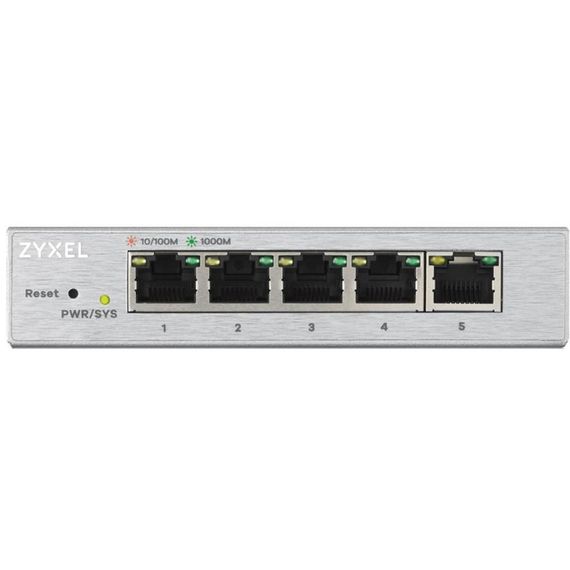 Комутатор мережевий ZyXel GS1200-5 (GS1200-5-EU0101F) | Зображення 1