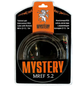 Линейный межблочный провод Mystery MREF 5.2 двухканальный кабель для качественного цифрового аудиосигнала