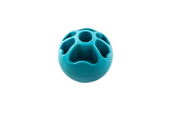 Игрушка для собак FIBOO Snack fibooll, 6.5 см, голубая