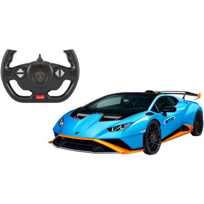 Радиоуправляемая игрушка Rastar Lamborghini Huracan STO 1:14 (98760 blue) | Зображення 1