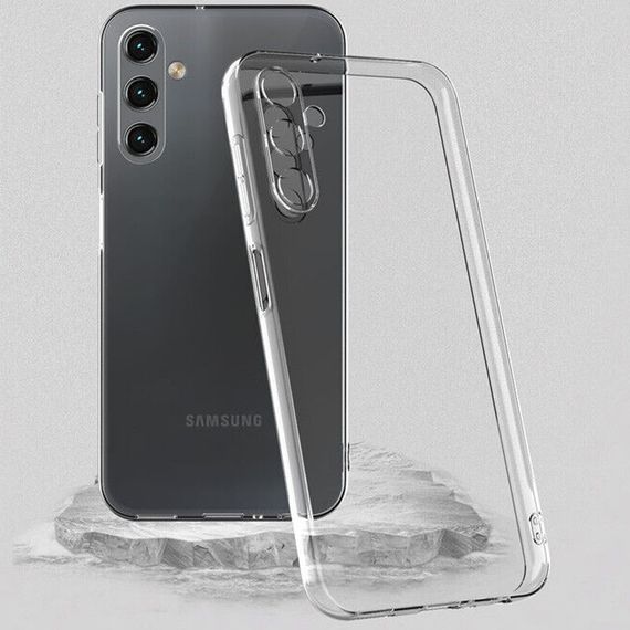 TPU чохол Epic Transparent 1,5mm Full Camera для Samsung Galaxy A25 5G Безбарвний (прозорий) | Зображення 1