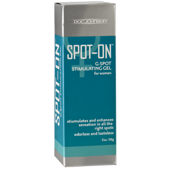 Стимулювальний гель для точки G Doc Johnson Spot-On G-Spot (56 г) з олією мигдалю і перцевої м'яти sexstyle | Зображення 1