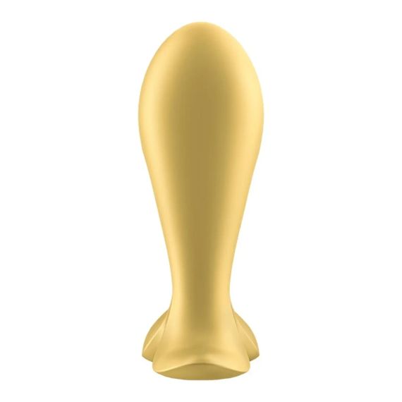 Анальний смарт-пробка з вібрацією Satisfyer Intensity Plug, золотий Sex Aura | Зображення 4